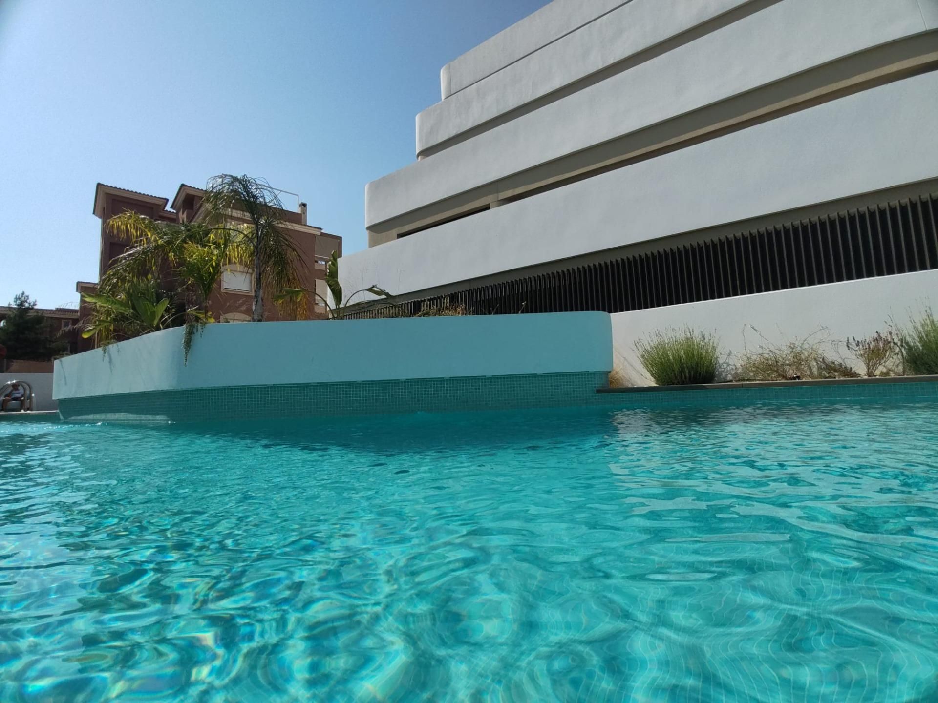 Piscina de Pis de lloguer en Molina de Segura amb Aire condicionat, Calefacció i Jardí privat