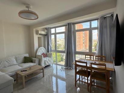 Exterior view of Flat for sale in  Valencia Capital  with Air Conditioner