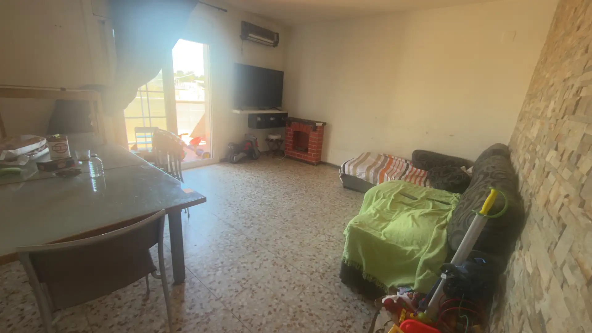 Living room of Flat for sale in Sant Pere de Ribes  with Terrace, Oven and Balcony