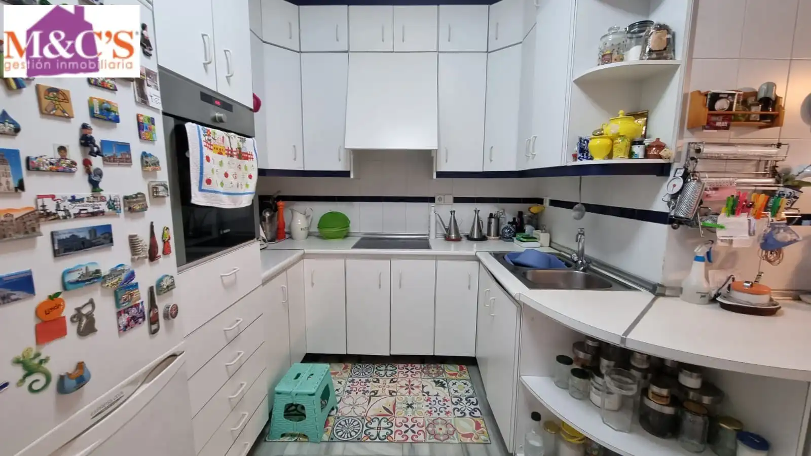 Cuina de Casa o xalet en venda en Puertollano amb Aire condicionat, Calefacció i Jardí privat