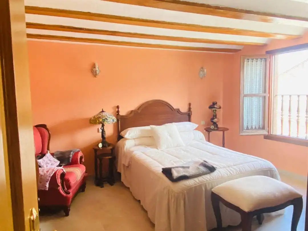 Schlafzimmer von Wohnung zum Verkauf in Ojacastro mit Heizung, Abstellraum und Möbliert