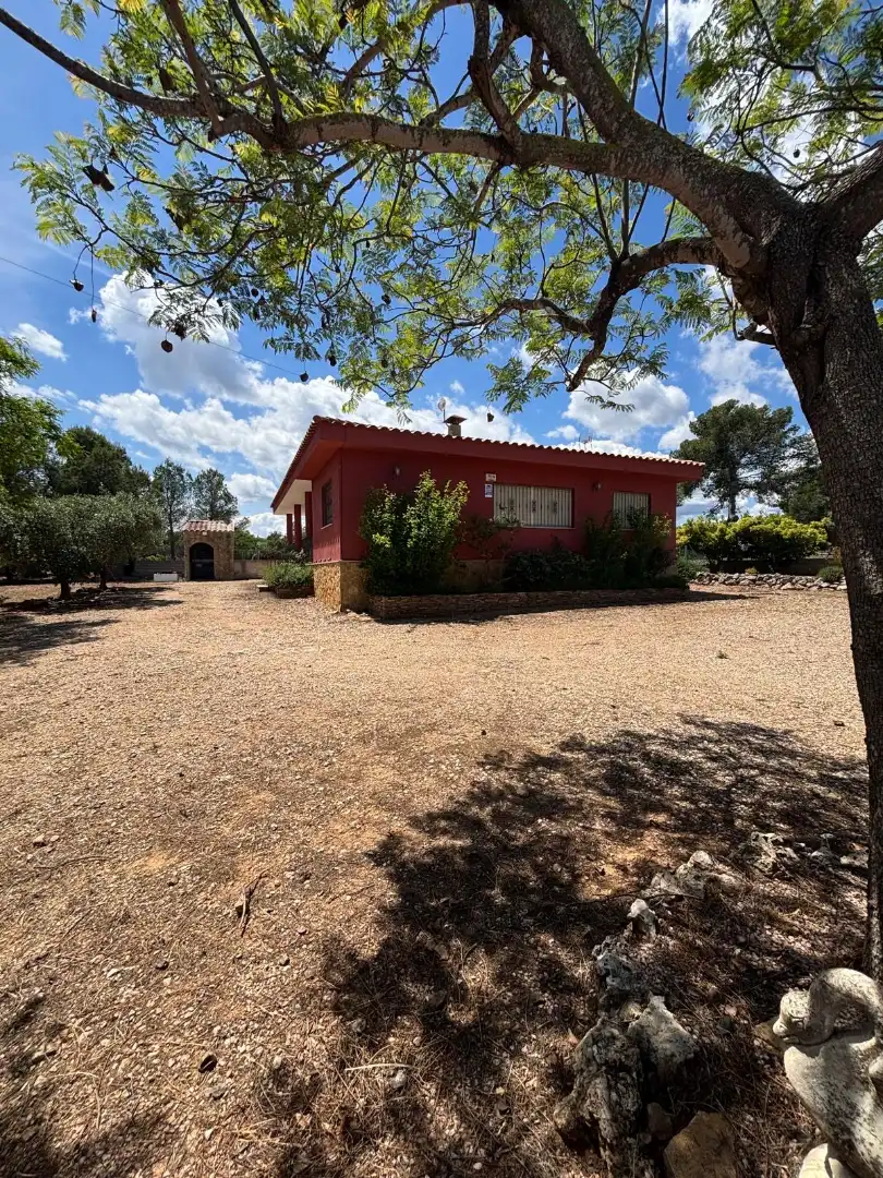 Vista exterior de Casa o chalet en venta en Catadau con Aire acondicionado, Jardín privado y Terraza