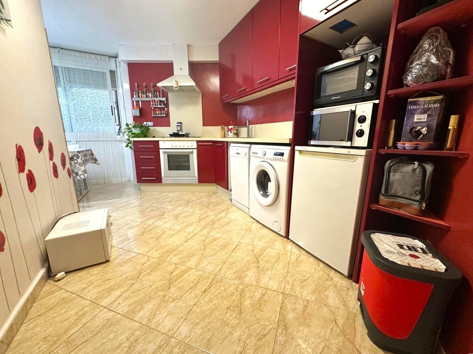 Kitchen of Flat for sale in Benidorm  with Terrace, Storage room and Furnished