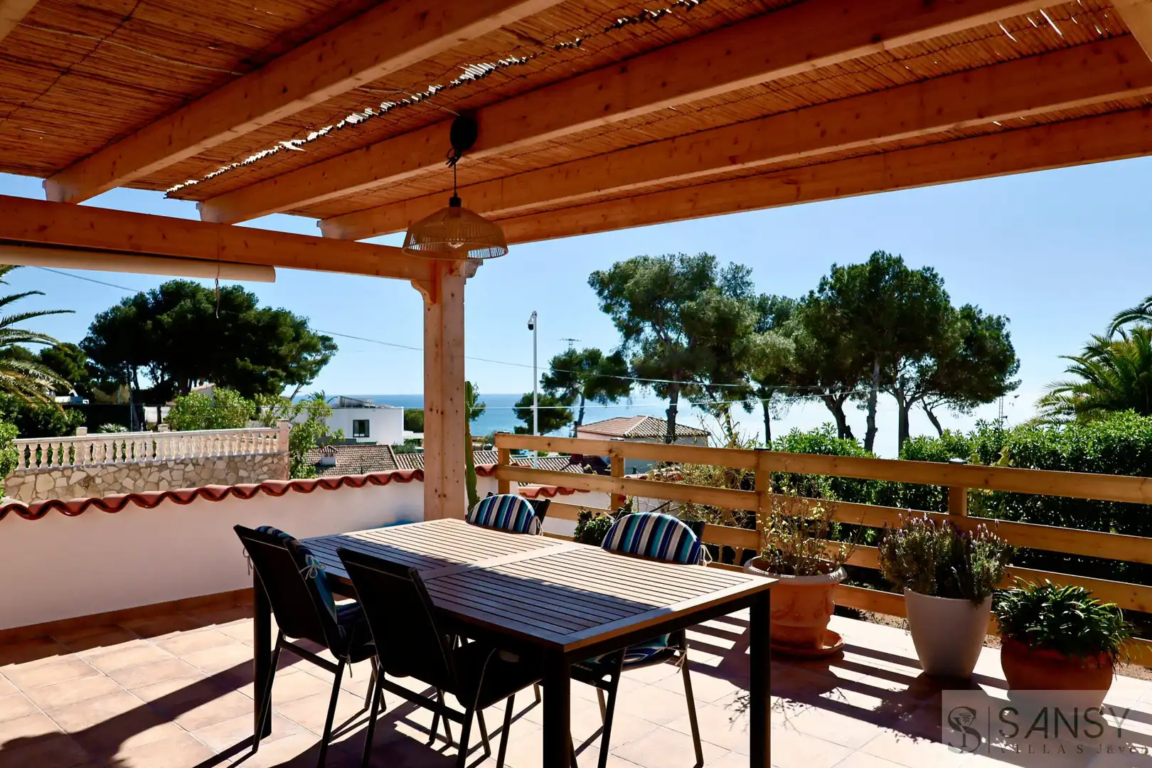 Terrassa de Casa o xalet en venda en Jávea / Xàbia amb Terrassa i Piscina