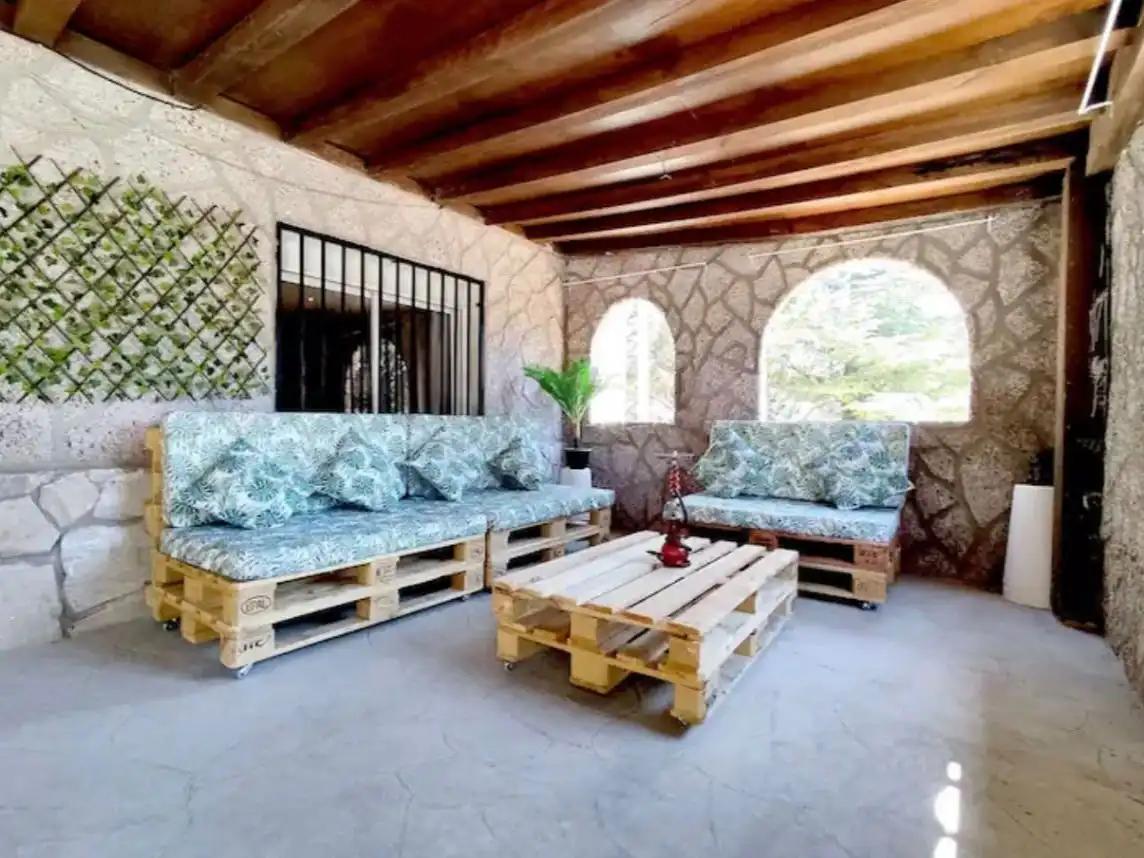 Terraza de Casa o chalet en venta en Lozoya con Jardín privado, Terraza y Piscina