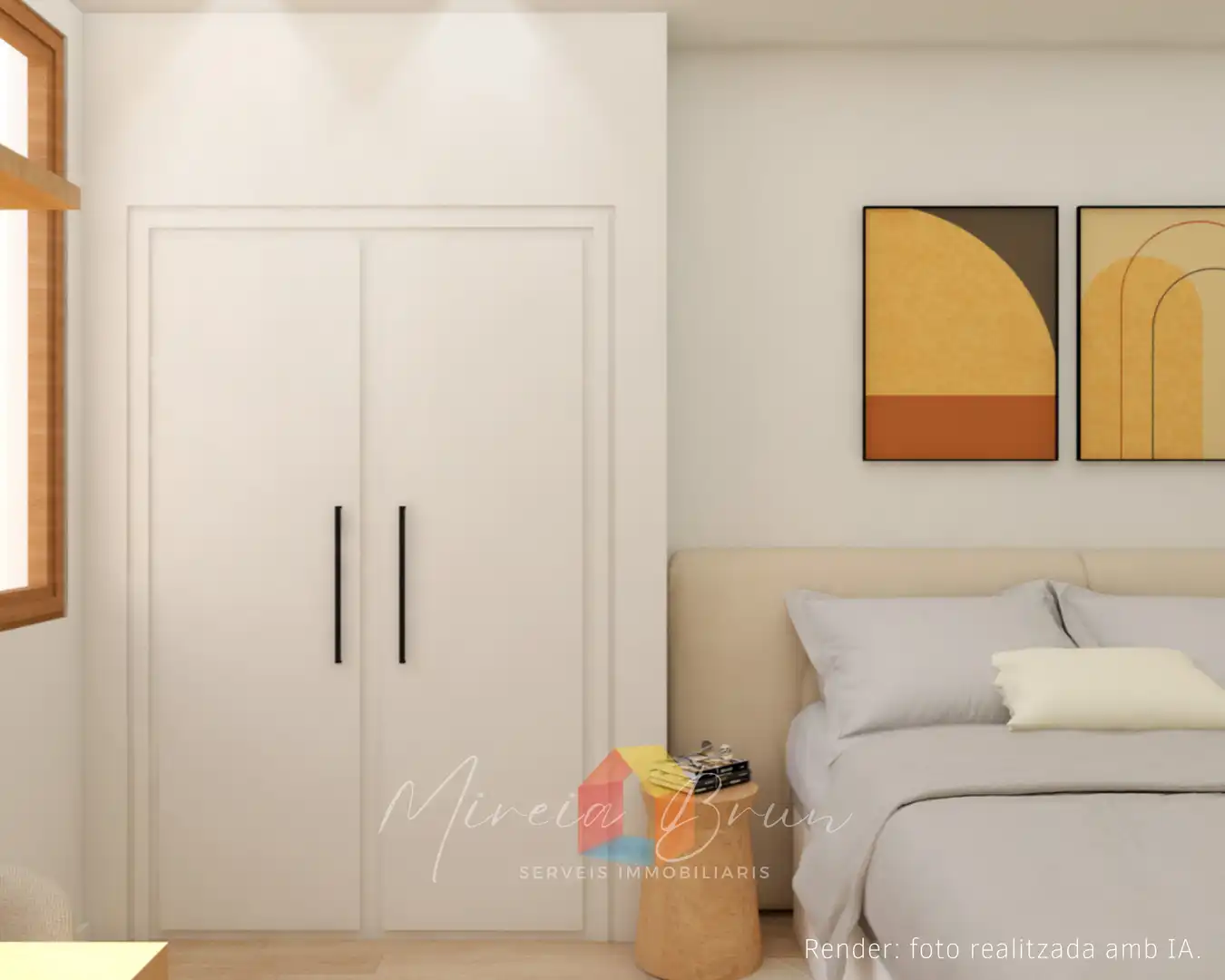 Bedroom of Flat for rent in Tona, Barcelona