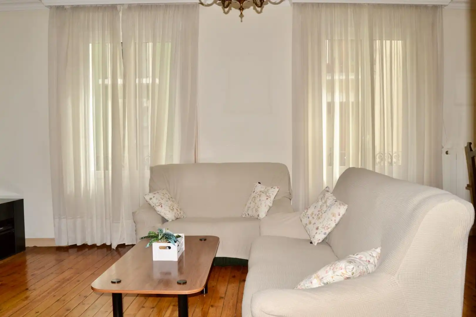 Living room of Flat for sale in  Pamplona / Iruña  with Heating, Storage room and Balcony