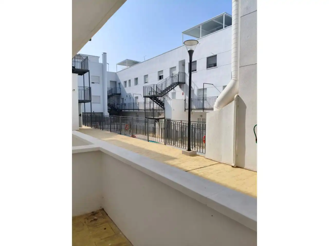 Exterior view of Flat for sale in Balanegra  with Air Conditioner, Heating and Community pool