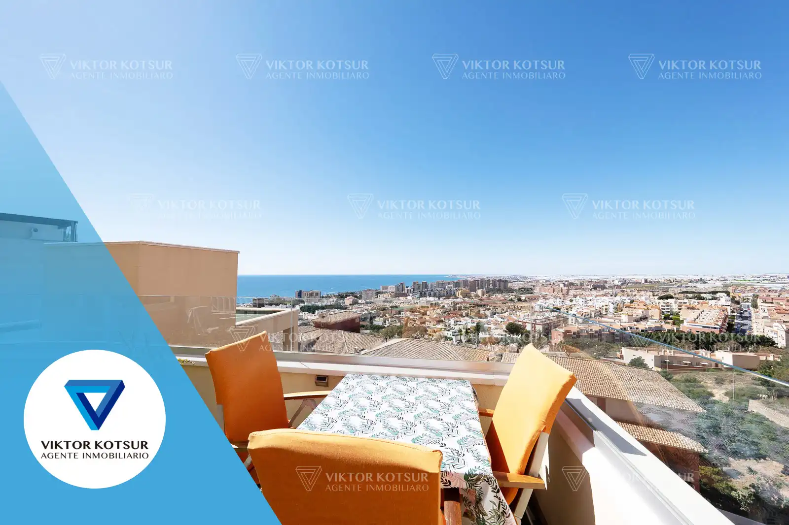 Terraza de Ático en venta en Roquetas de Mar con Aire acondicionado, Terraza y Trastero
