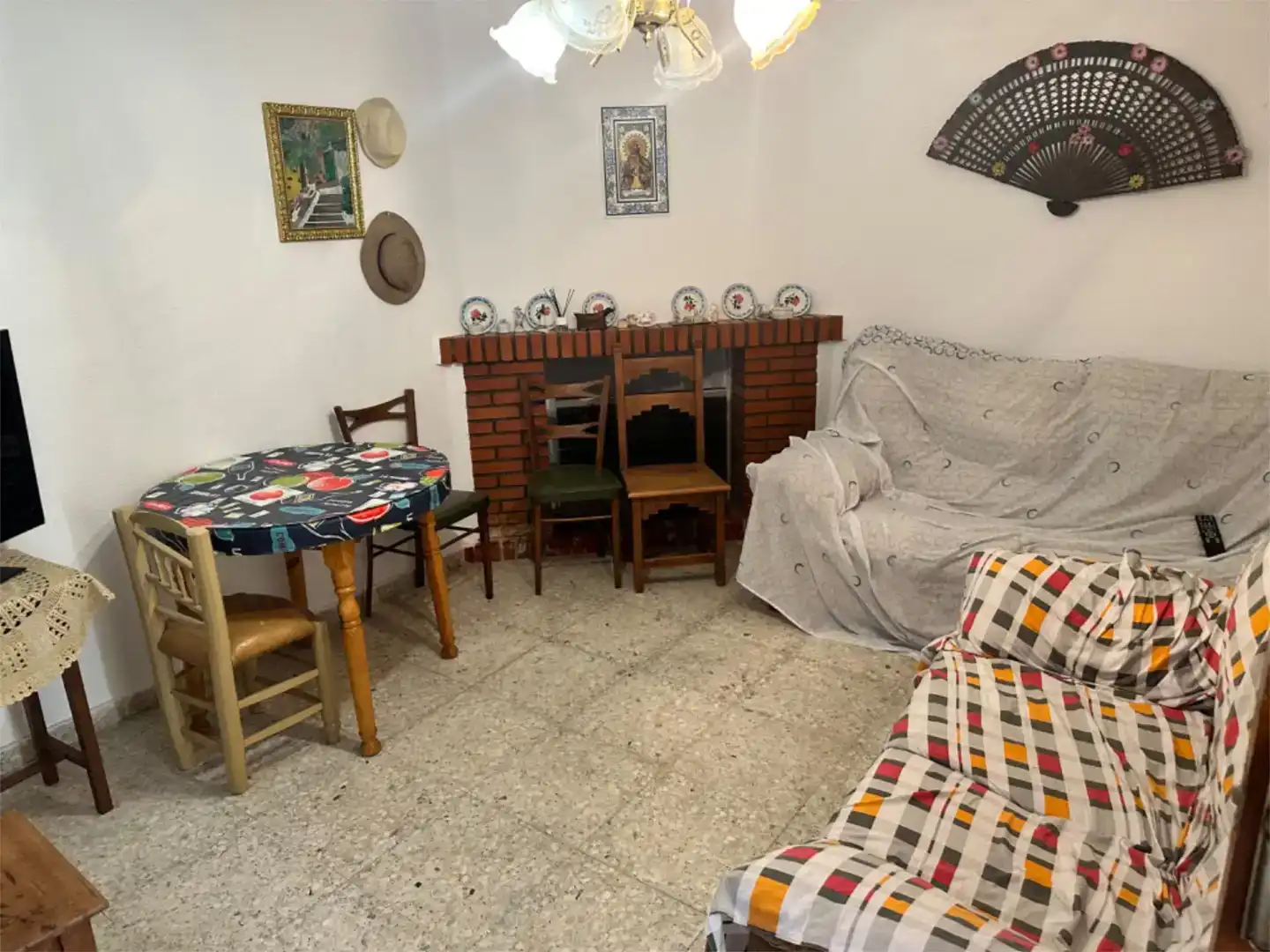 Sala d'estar de Dúplex en venda en Pozo Alcón amb Jardí privat, Traster i Moblat