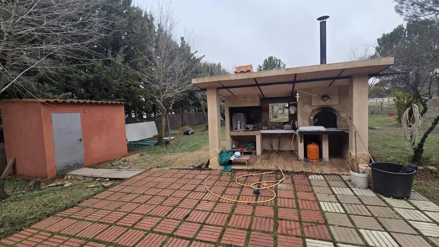 Jardín de Casa o chalet en venta en Villar de Cañas con Trastero