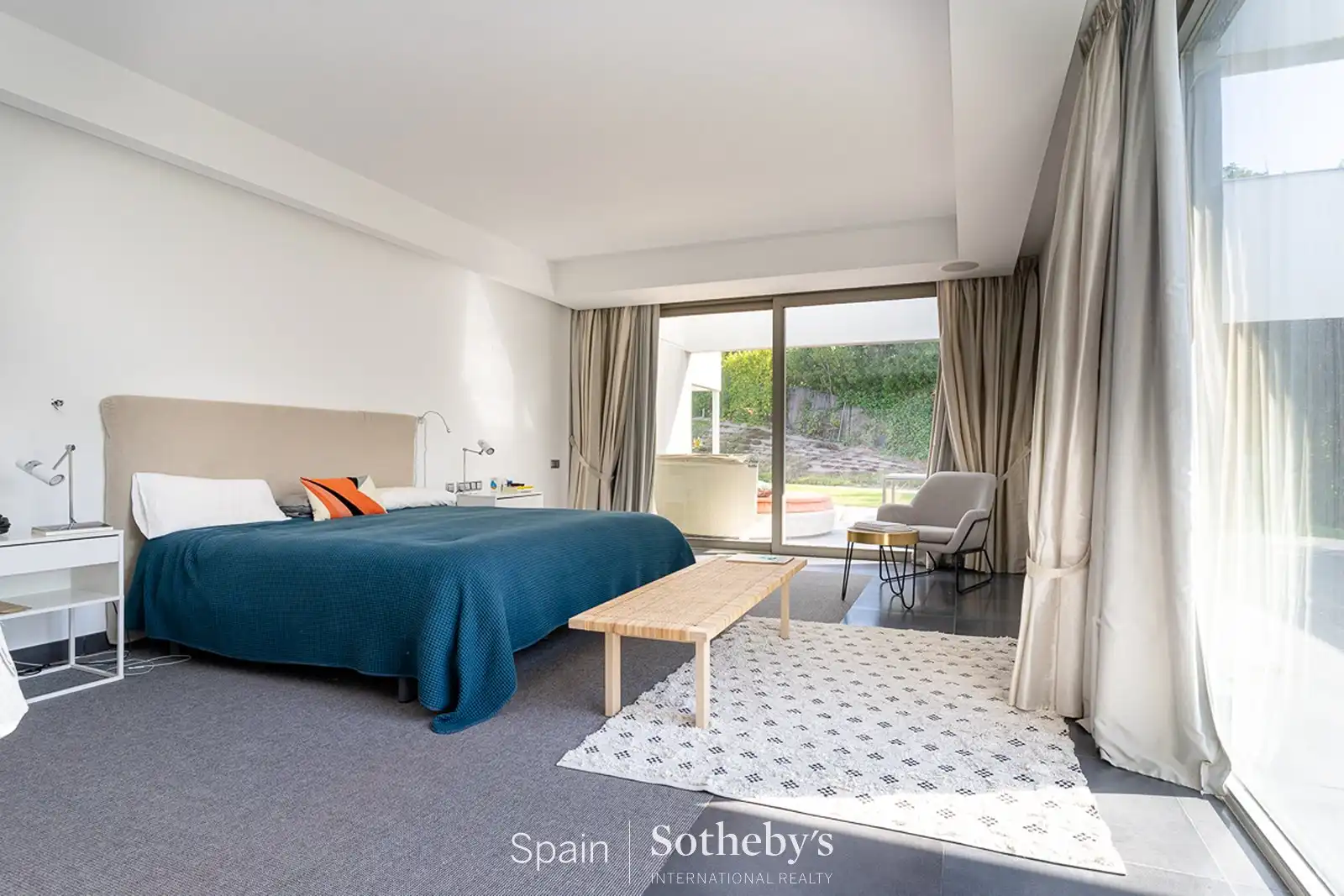 Bedroom of Houses for rent in Ciudalcampo  with Air Conditioner, Heating and Private garden