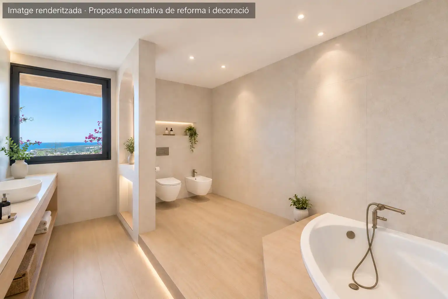 Bathroom of Houses for sale in Sitges  with Air Conditioner, Heating and Private garden