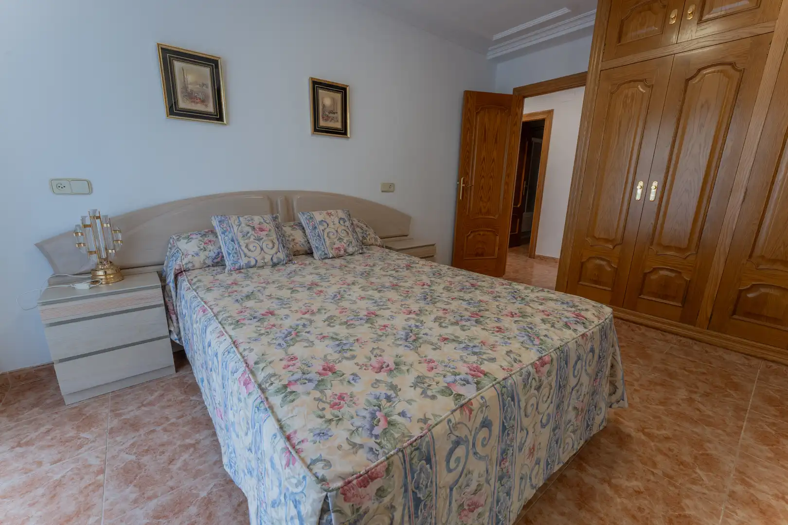 Schlafzimmer von Wohnung zum Verkauf in Elche / Elx mit Heizung, Terrasse und Möbliert