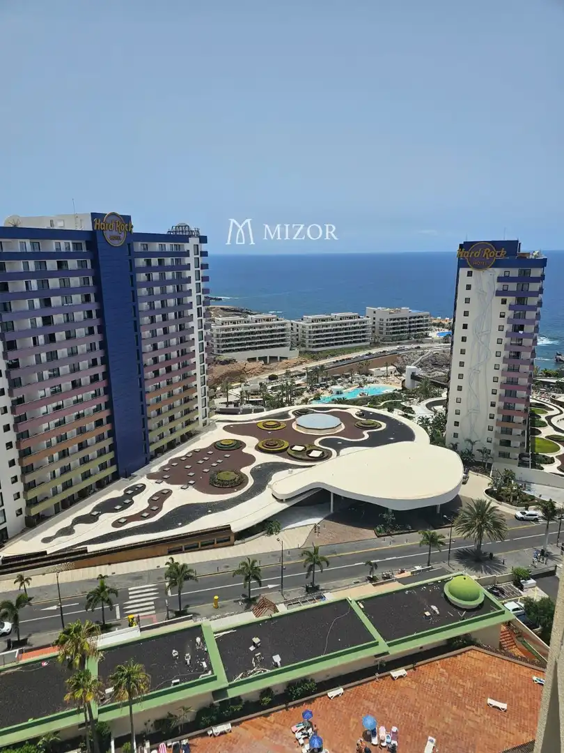 Terrace of Flat for rent in Adeje  with Swimming Pool, Furnished and Community pool