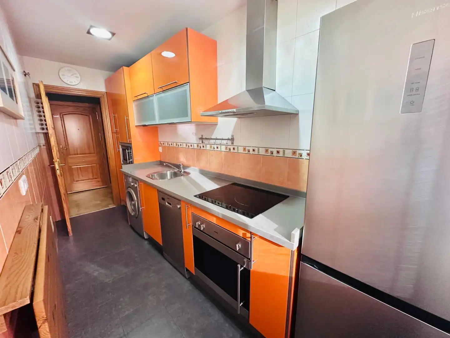 Kitchen of Flat for sale in Málaga  with Air Conditioner, Storage room and Balcony
