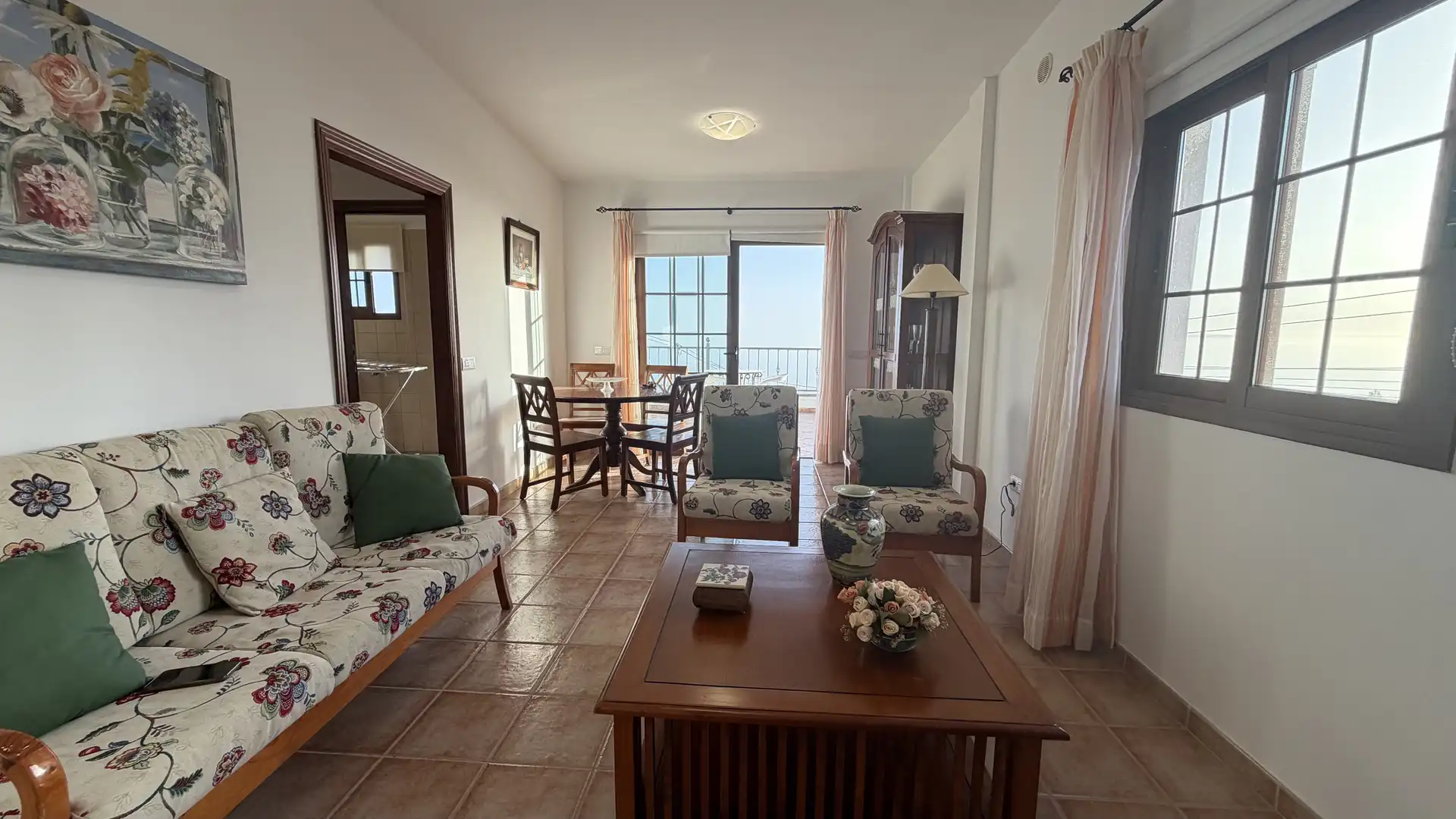 Living room of Houses for rent in Adeje  with Private garden, Terrace and Furnished