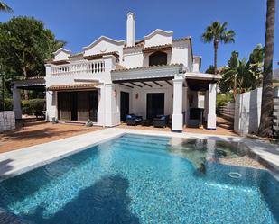 Exterior view of House or chalet to rent in Marbella  with Air Conditioner, Private garden and Terrace