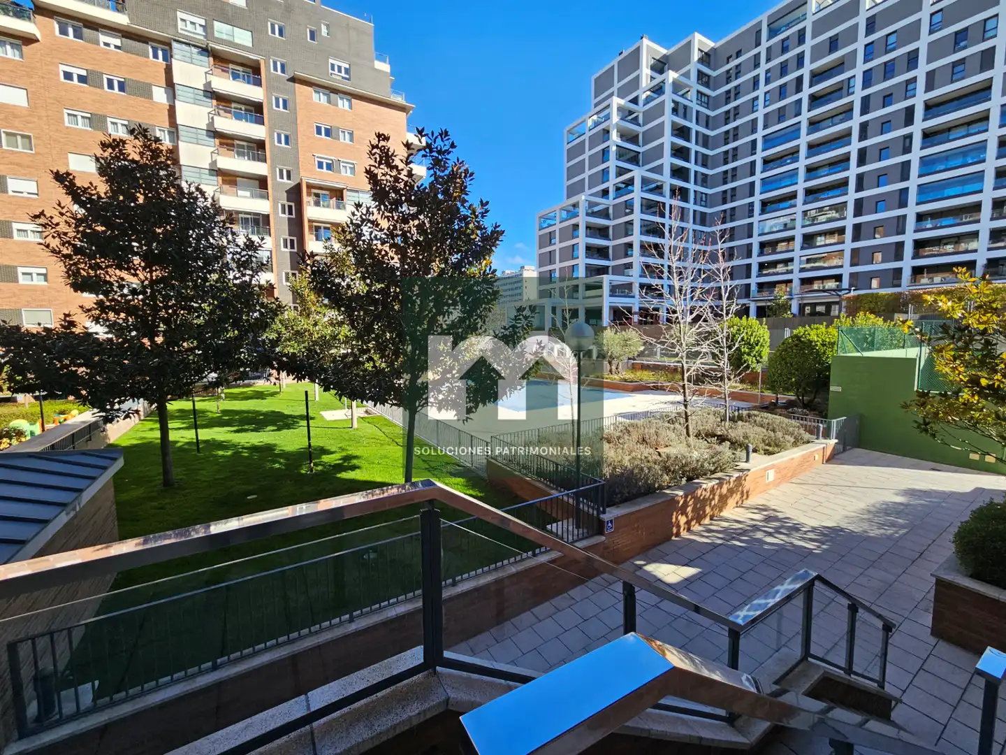 Terrace of Flat for sale in Madrid  with Air Conditioner, Heating and Storage room