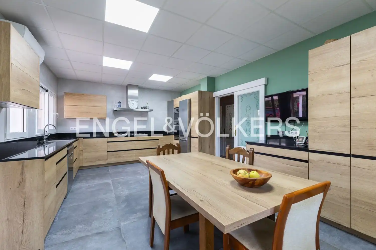 Cocina de Casa o chalet en venta en Enguera con Aire acondicionado, Calefacción y Jardín privado