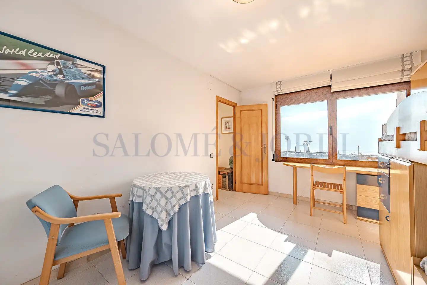 Schlafzimmer von Einfamilien-Reihenhaus zum Verkauf in Sant Andreu de Llavaneres mit Heizung, Privatgarten und Parkett