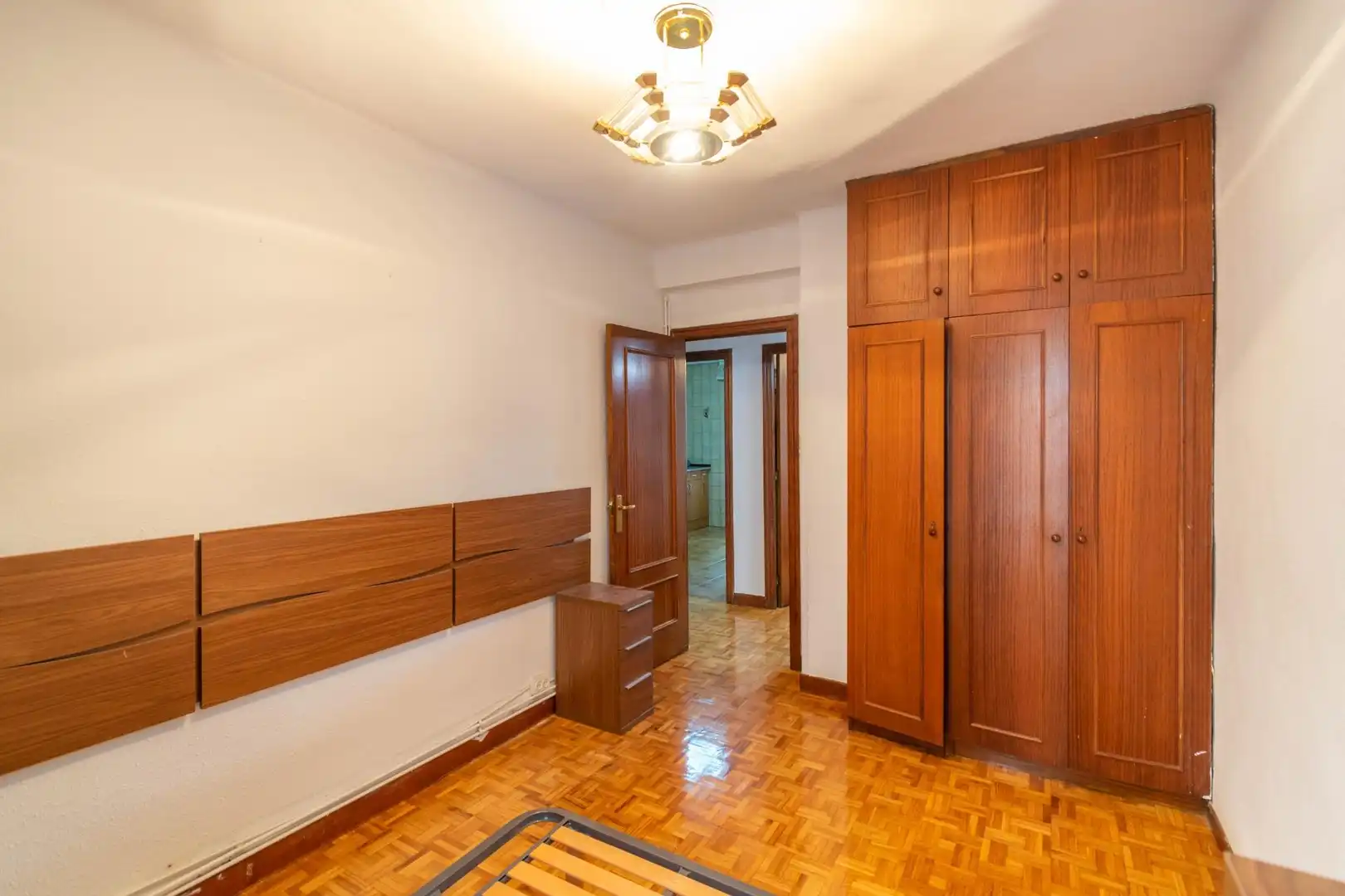 Bedroom of Flat for sale in  Pamplona / Iruña  with Heating, Storage room and Balcony