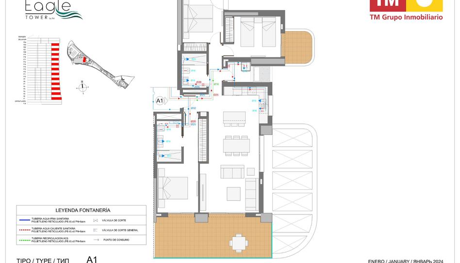 Photo 1 from new construction home in Flat for sale in Via Parque, Alicante