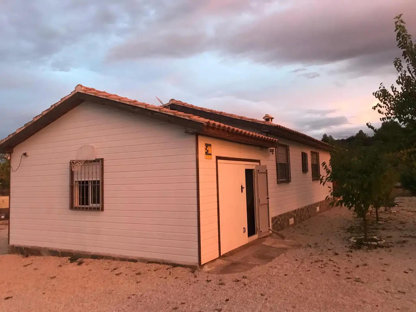 Vista exterior de Finca rústica en venda en Pliego amb Jardí privat, Terrassa i Traster