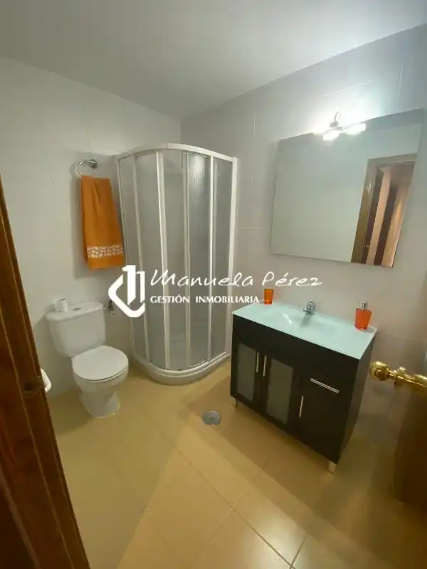 Badezimmer von Wohnung zum Verkauf in Cáceres mit Klimaanlage, Heizung und Terrasse