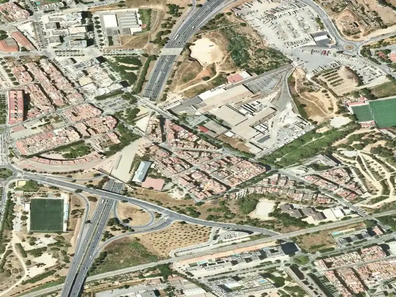 Vista exterior de Casa o chalet en venta en L'Hospitalet de Llobregat