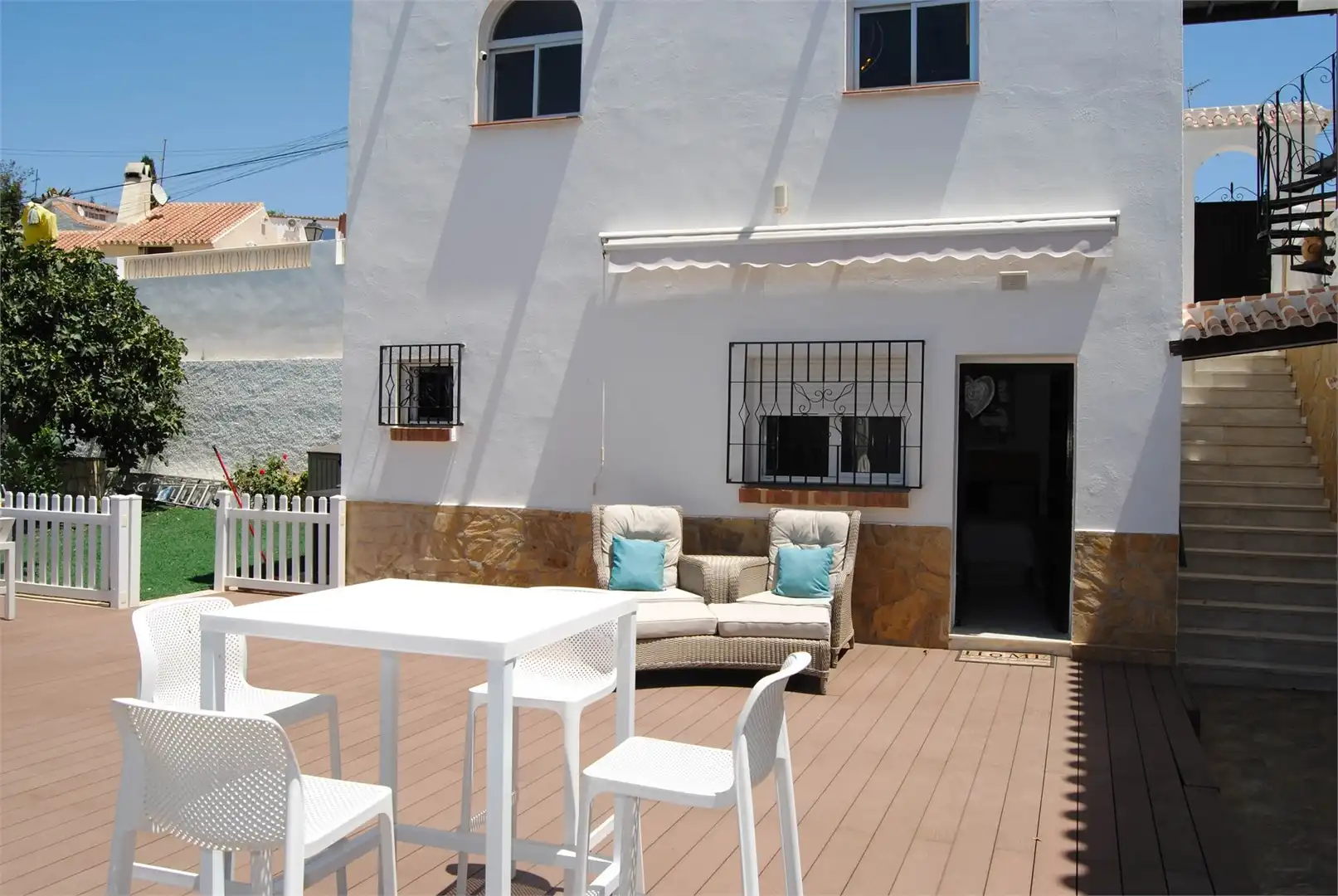 Terraza de Casa o chalet en venta en Vélez-Málaga con Aire acondicionado, Jardín privado y Terraza