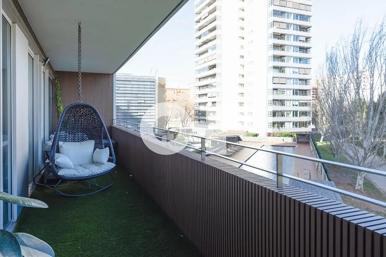 Terraza de Piso en venta en Barcelona con Aire acondicionado, Calefacción y Jardín privado