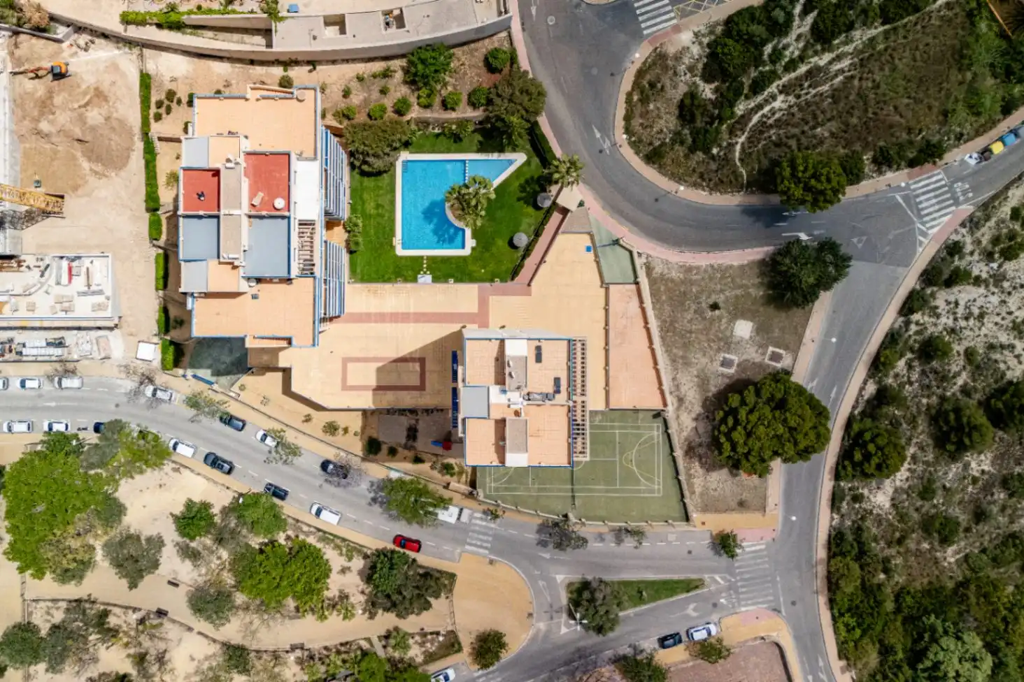Vista exterior de Apartamento en venta en Calpe / Calp con Terraza y Amueblado