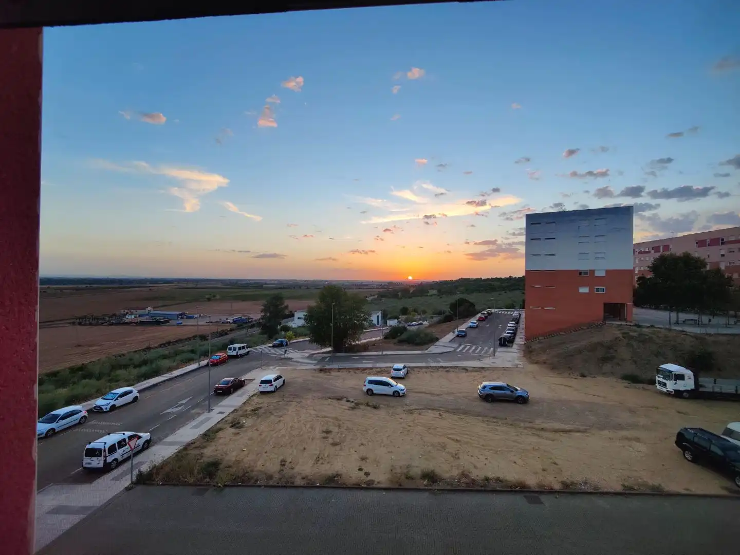 Exterior view of Flat for sale in Badajoz Capital  with Air Conditioner