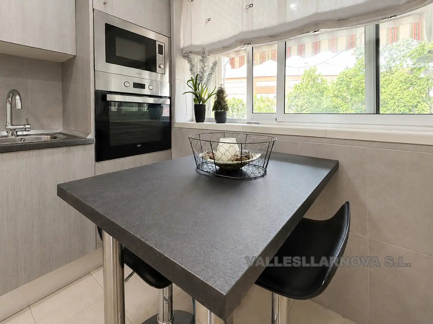 Kitchen of Flat for sale in Mollet del Vallès  with Air Conditioner, Heating and Terrace