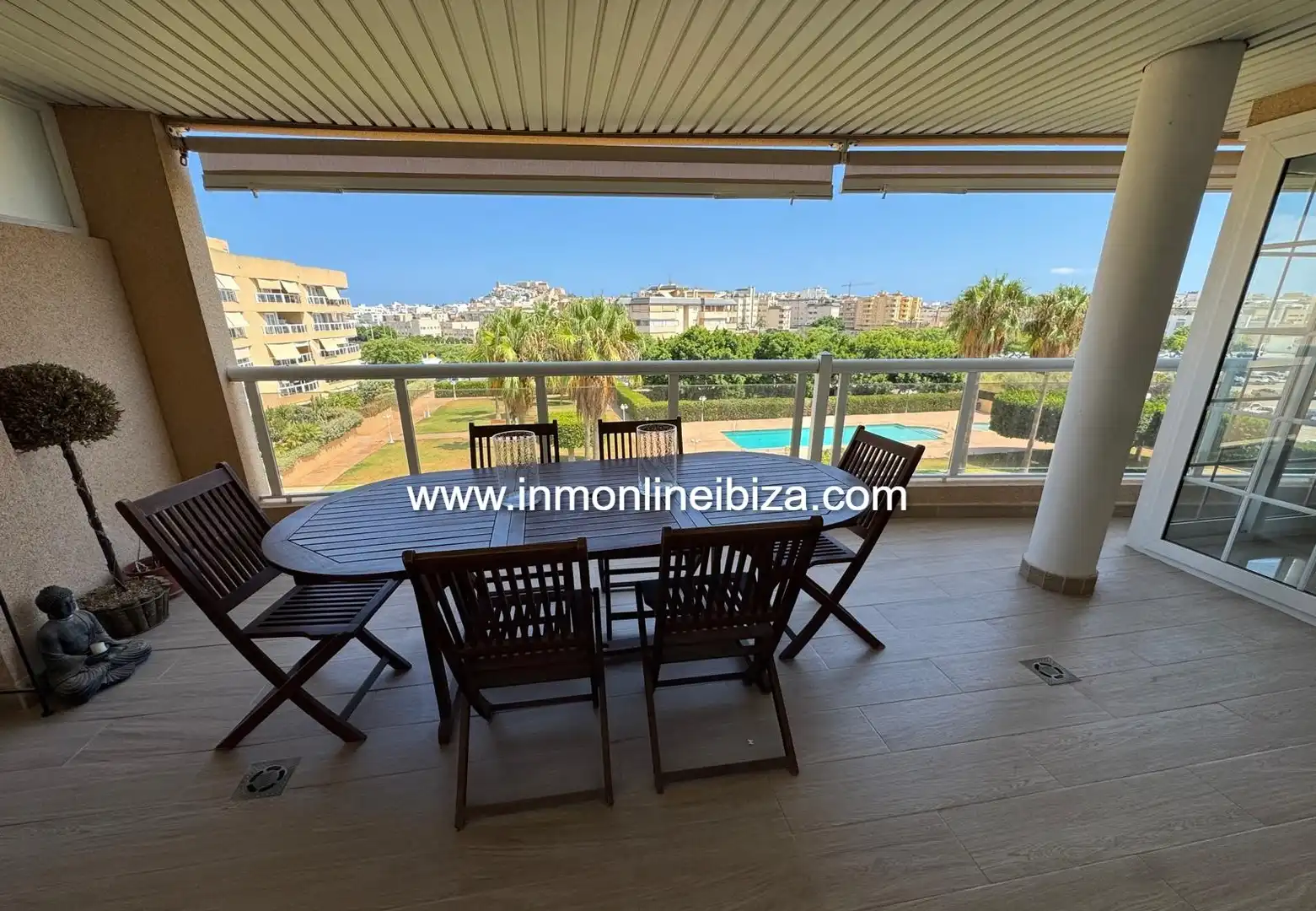Piso de alquiler en Eivissa con Aire acondicionado, Terraza y Amueblado