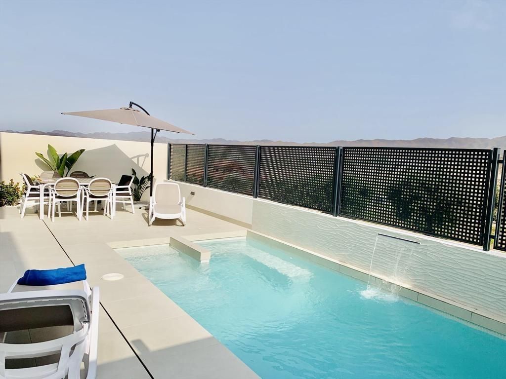 Piscina de Casa o xalet de lloguer en Águilas amb Aire condicionat, Moblat i Domòtica