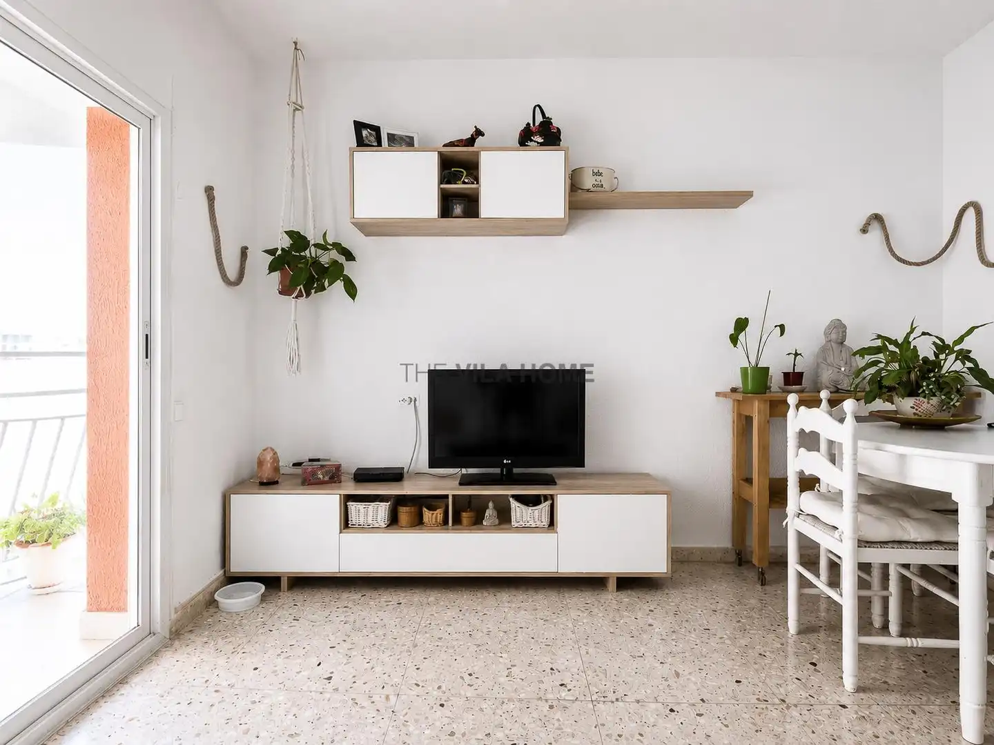 Sala de estar de Piso en venta en Sant Pere de Ribes con Aire acondicionado, Trastero y Balcón