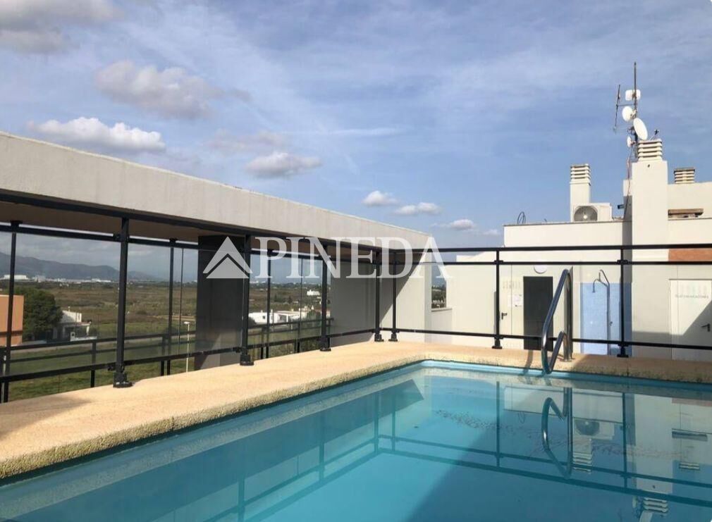 Piscina de Apartamento en venta en Chilches / Xilxes con Aire acondicionado, Calefacción y Terraza