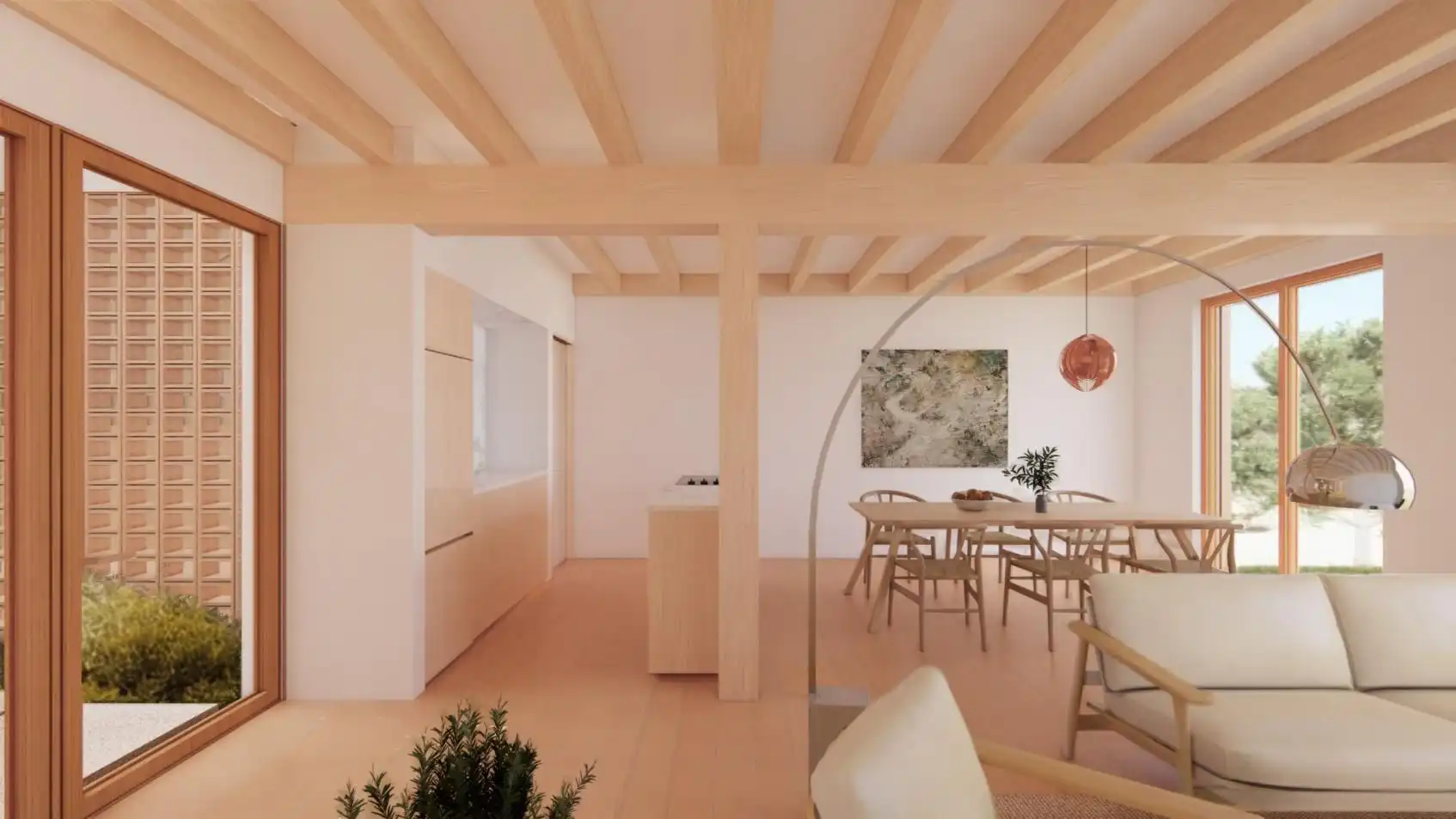Living room of Apartments for sale in Artà  with Air Conditioner, Private garden and Storage room