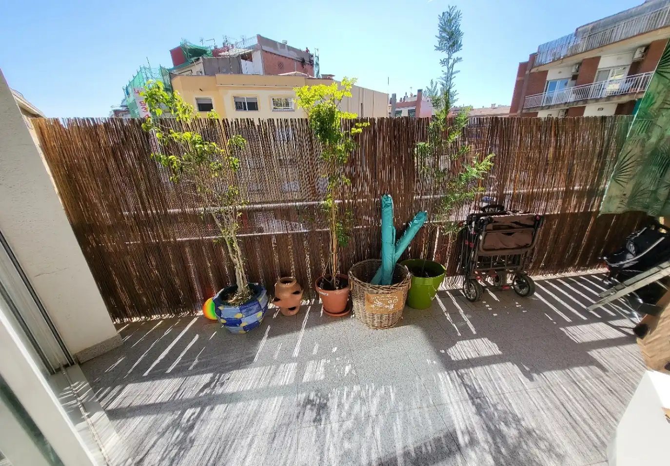 Terraza de Piso de alquiler en Castelldefels con Aire acondicionado, Calefacción y Parquet