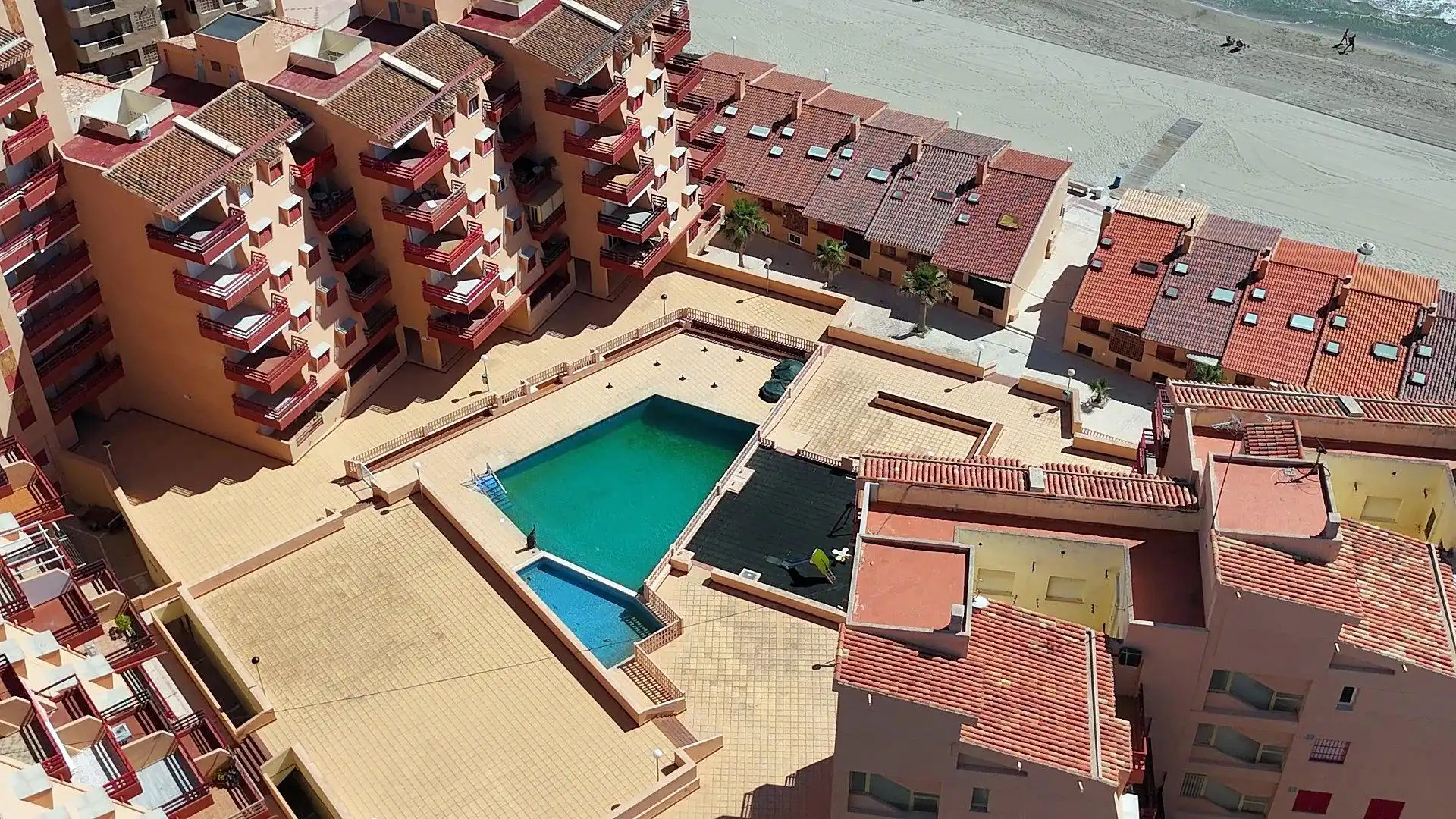 Schwimmbecken von Wohnung zum Verkauf in La Manga del Mar Menor mit Möbliert, Balkon und Alarm