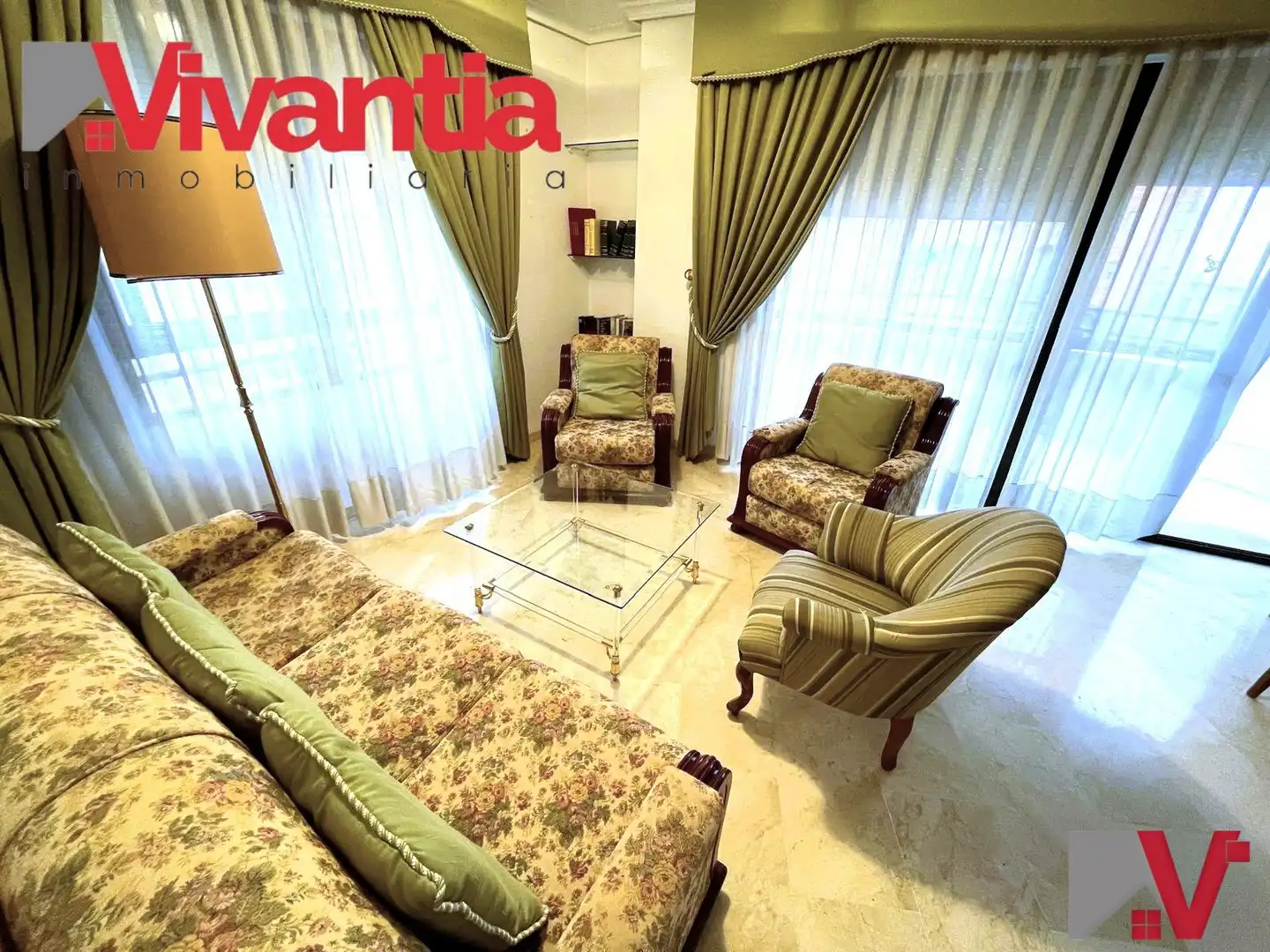 Living room of Flat for sale in Lorca  with Air Conditioner, Heating and Terrace