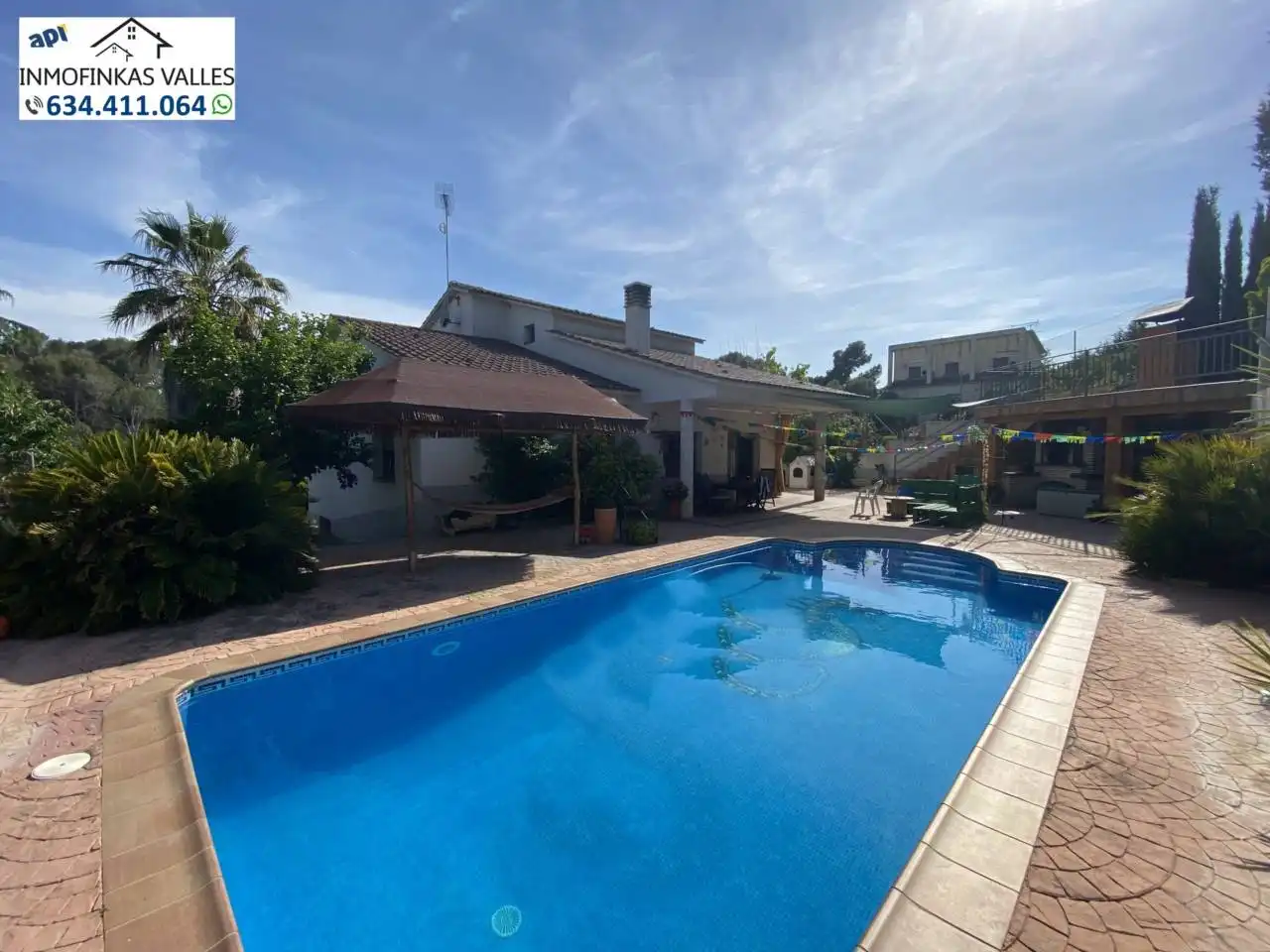 Vista exterior de Casa o chalet en venta en Lliçà de Vall con Aire acondicionado, Calefacción y Jardín privado