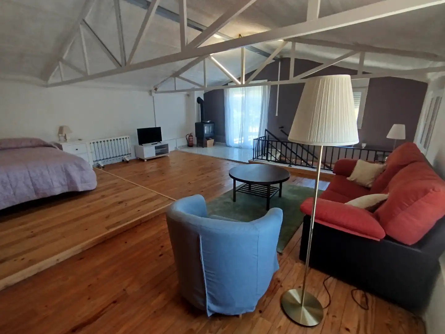 Sala de estar de Casa o chalet en venta en Cogeces de Íscar con Calefacción, Jardín privado y Terraza