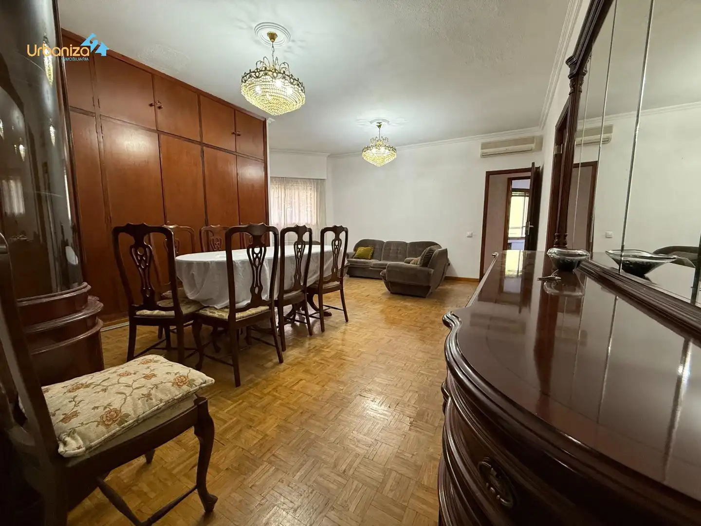 Dining room of Flat for sale in Badajoz Capital  with Air Conditioner, Heating and Storage room
