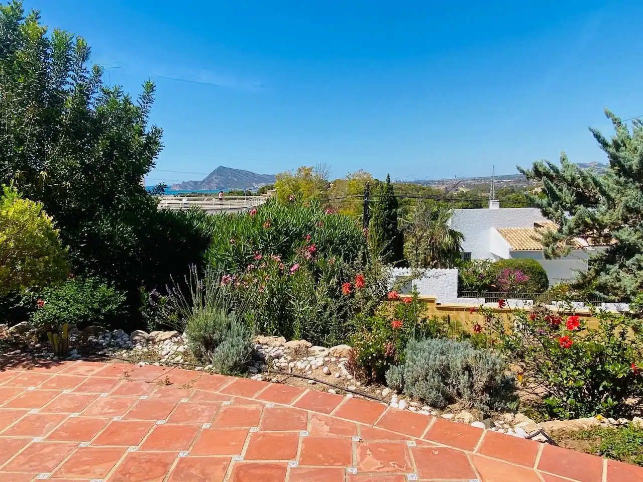 Jardí de Casa o xalet en venda en Altea amb Calefacció, Jardí privat i Terrassa