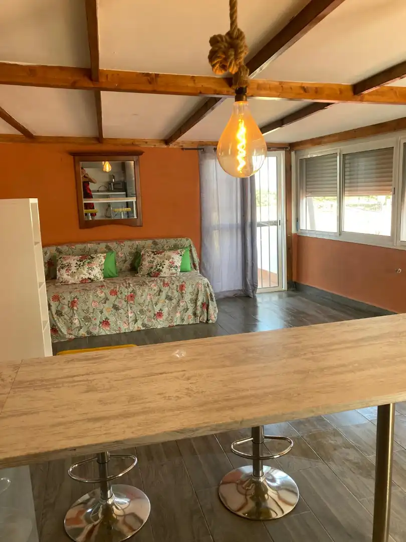 Sala de estar de Finca rústica de alquiler en Alhaurín de la Torre con Aire acondicionado, Calefacción y Terraza