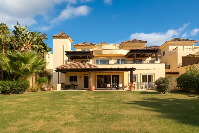 Exterior view of Apartment for sale in Sotogrande  with Air Conditioner, Heating and Private garden