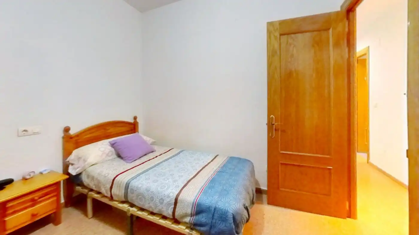 Bedroom of Flat for rent in San Vicente del Raspeig / Sant Vicent del Raspeig  with Furnished and Balcony